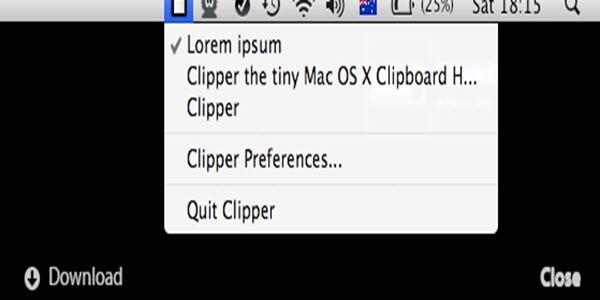 Mac Clipboard Manager Clipper