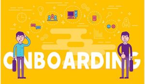 an image with concept onboarding organizational