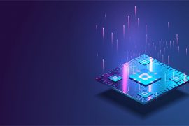 an image with CPU isometric banner