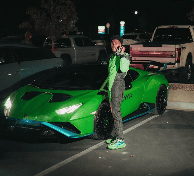 NBA Youngboy with car